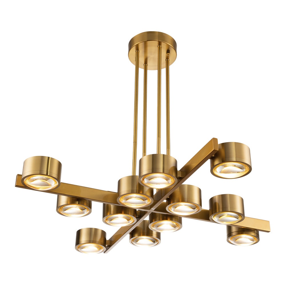 Liang & Eimil Bloom Pendant Lamp Antique Brass