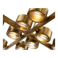 Liang & Eimil Bloom Pendant Lamp Antique Brass