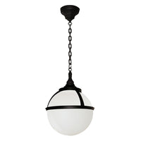 Elstead Glenbeigh 1 Light Pendant Black