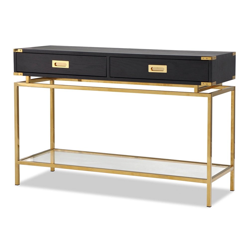 Liang & Eimil Genoa Console Table Polished Brass