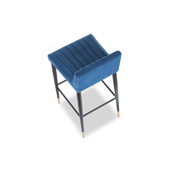 Coltrane Bar Stool - Toscana Polar Blue LiangAndEimil 3