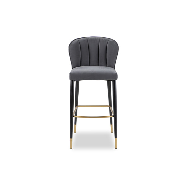 Liang & Eimil Maya Kaster Ancor Grey Bar Stool | Discontinued