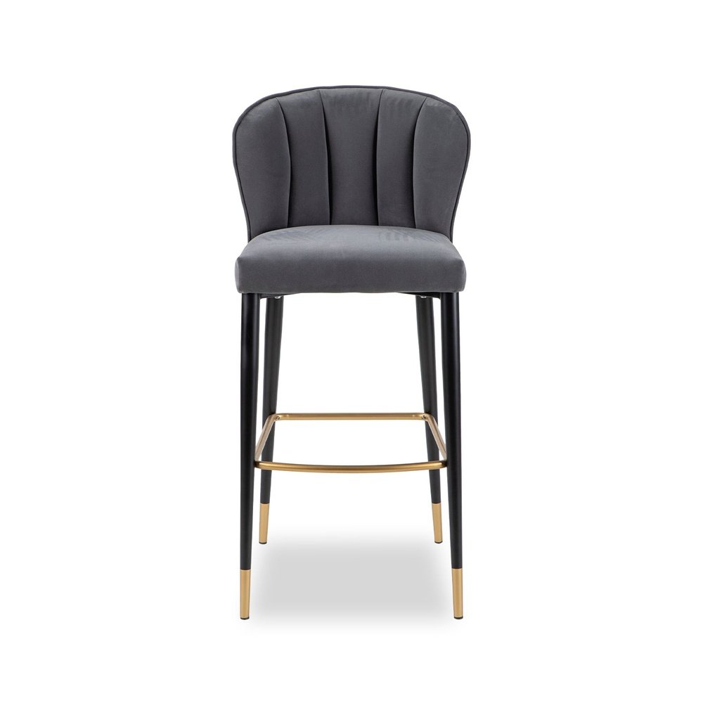 Maya Bar Stool - Toscana Ancor Velvet LiangAndEimil 1