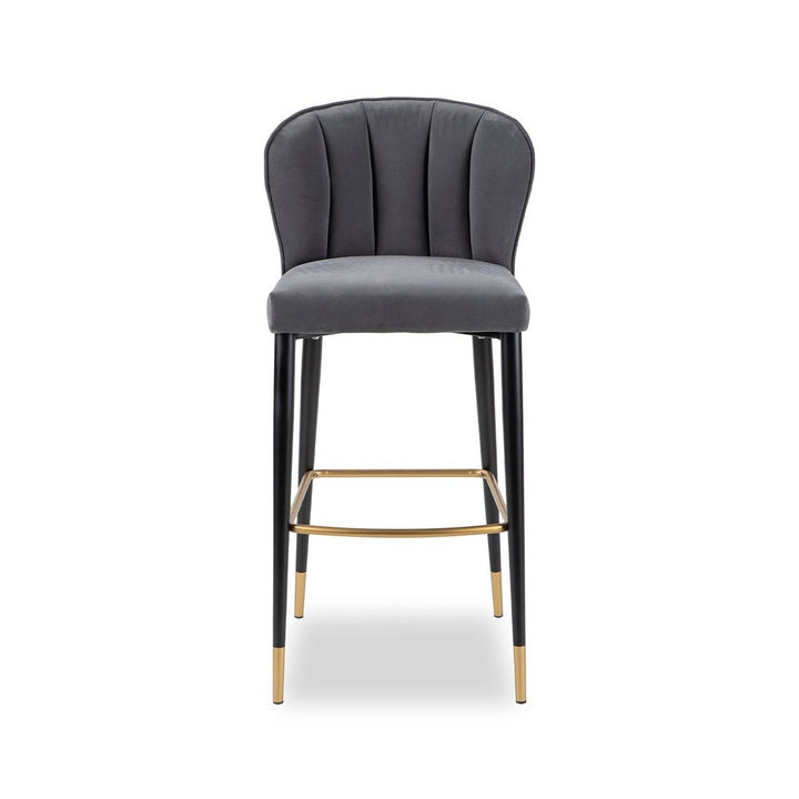 Maya Bar Stool - Toscana Ancor Velvet LiangAndEimil 1