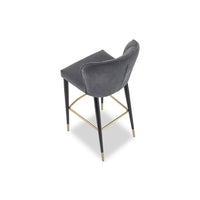 Liang & Eimil Maya Kaster Ancor Grey Bar Stool | Discontinued