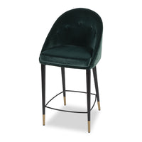 Liang & Eimil Arden Counter Stool Gainsborough Emerald Green