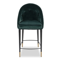 Liang & Eimil Arden Counter Stool Gainsborough Emerald Green