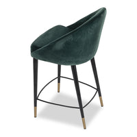 Liang & Eimil Arden Counter Stool Gainsborough Emerald Green