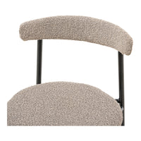 Liang & Eimil Set Of 2 Nook Dining Chairs Boucle Taupe