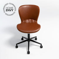 Gallery Interiors Mendel Desk Chair in Brown