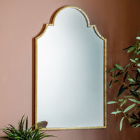 Gallery Interiors Cressida Wall Mirror Gold