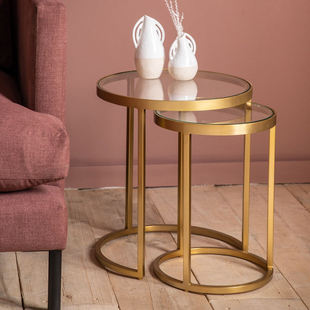 Egemen Nest of Two Tables - Gold GalleryDirect 2