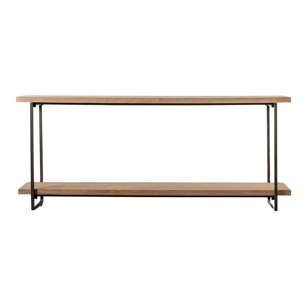 Gallery Interiors Satomi Display Table Black And Natural