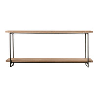 Gallery Interiors Satomi Display Table Black And Natural