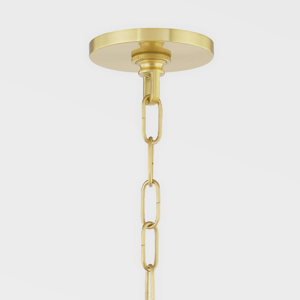 Hudson Valley Lighting Olivia 5 Light Chandelier Aged Brass