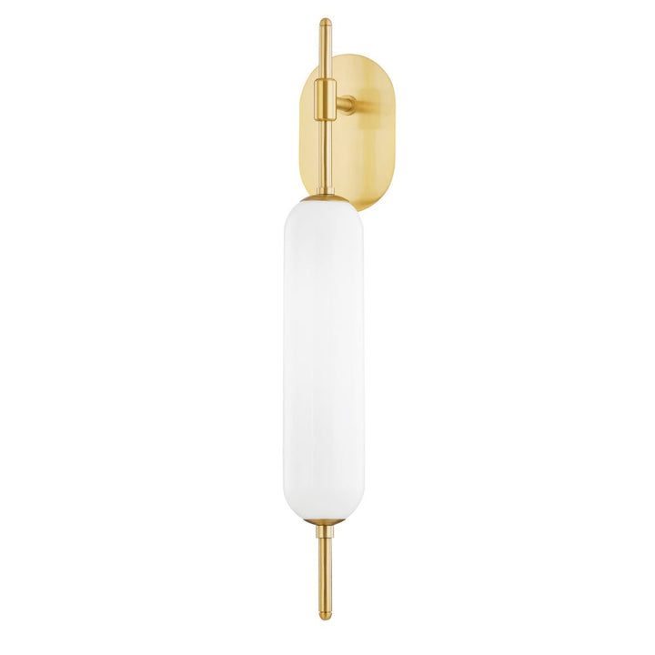 Miley 1 Light Wall Sconce - Aged Brass Hudson Valley Lighting 1