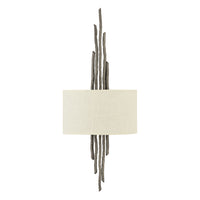 Elstead Spyre 2 Light Wall Light Metallic Matte Bronze