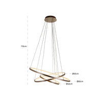 Richmond Amira Hanging Lamp in Gold