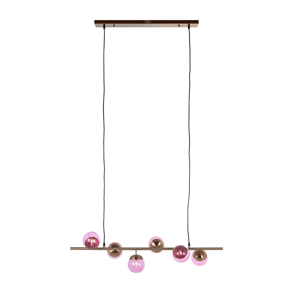 Richmond Bente Hanging Lamp in Pink