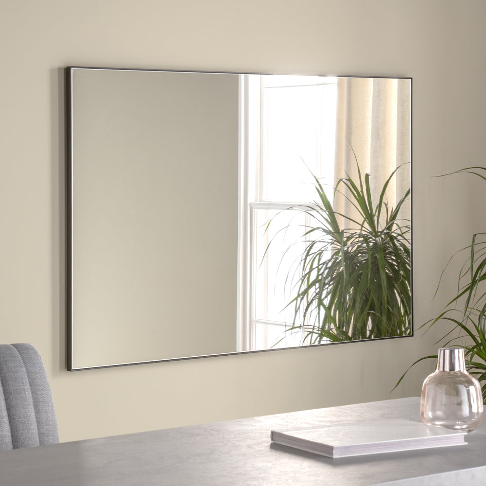 Olivia's Hesse Wall Mirror in Black