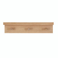 Garden Trading Small Oak Hambledon Peg Shelf