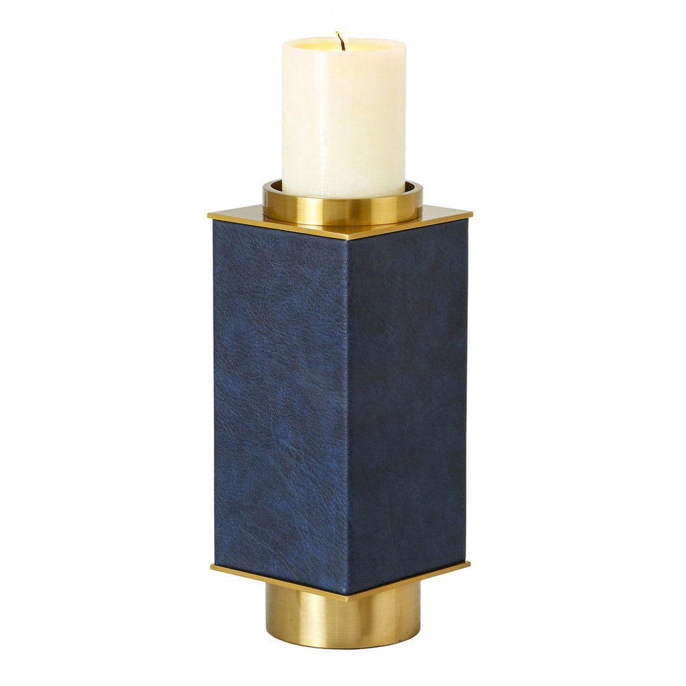  MindyBrown-Mindy Brownes Brook Candleholder Small-Blue 429 