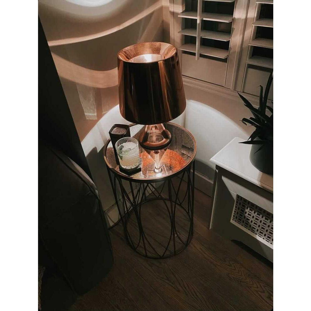 Olivia's Gallery Interiors Highgate Side Table in Antique Gold | Outlet