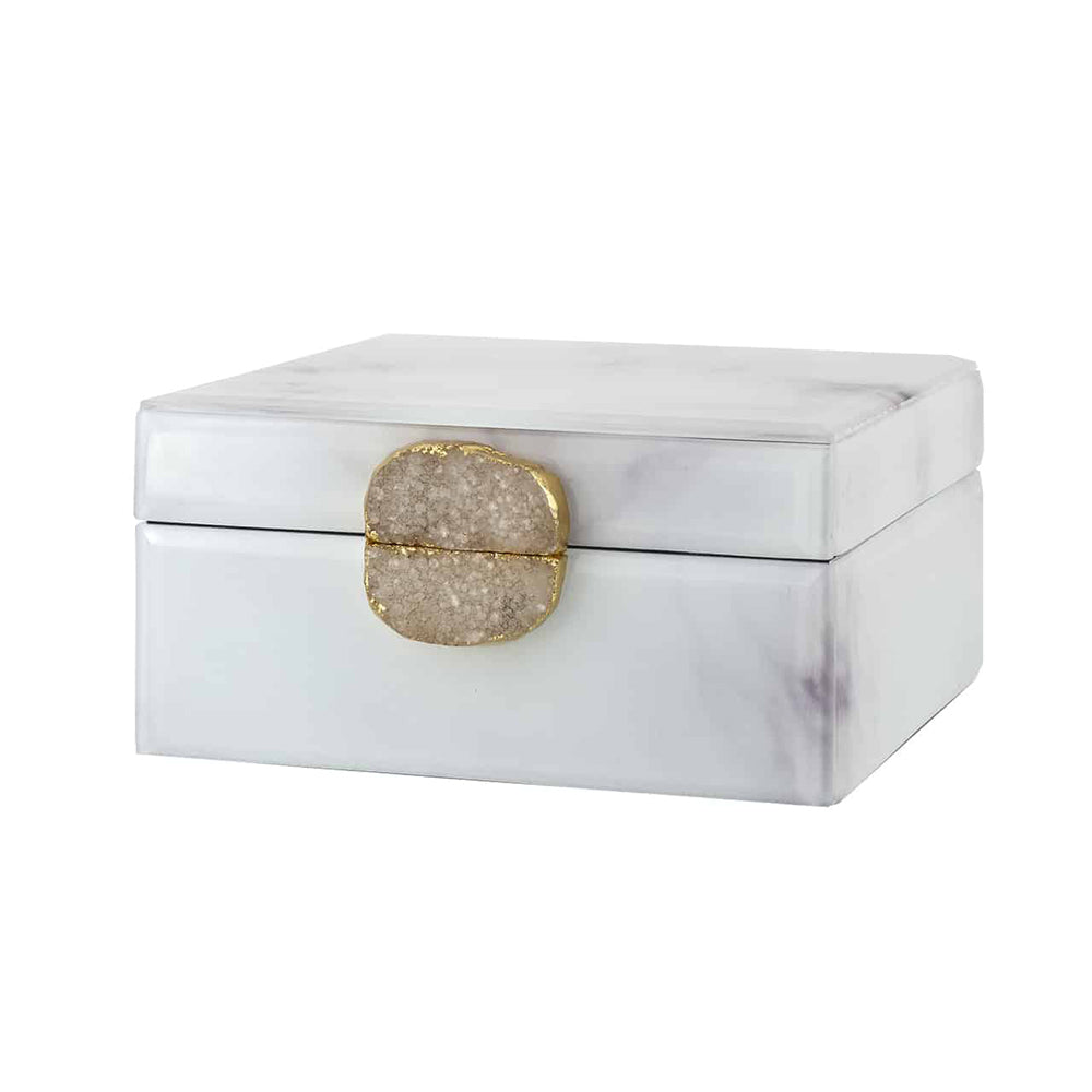 Richmond Bayou White Jewellery Box
