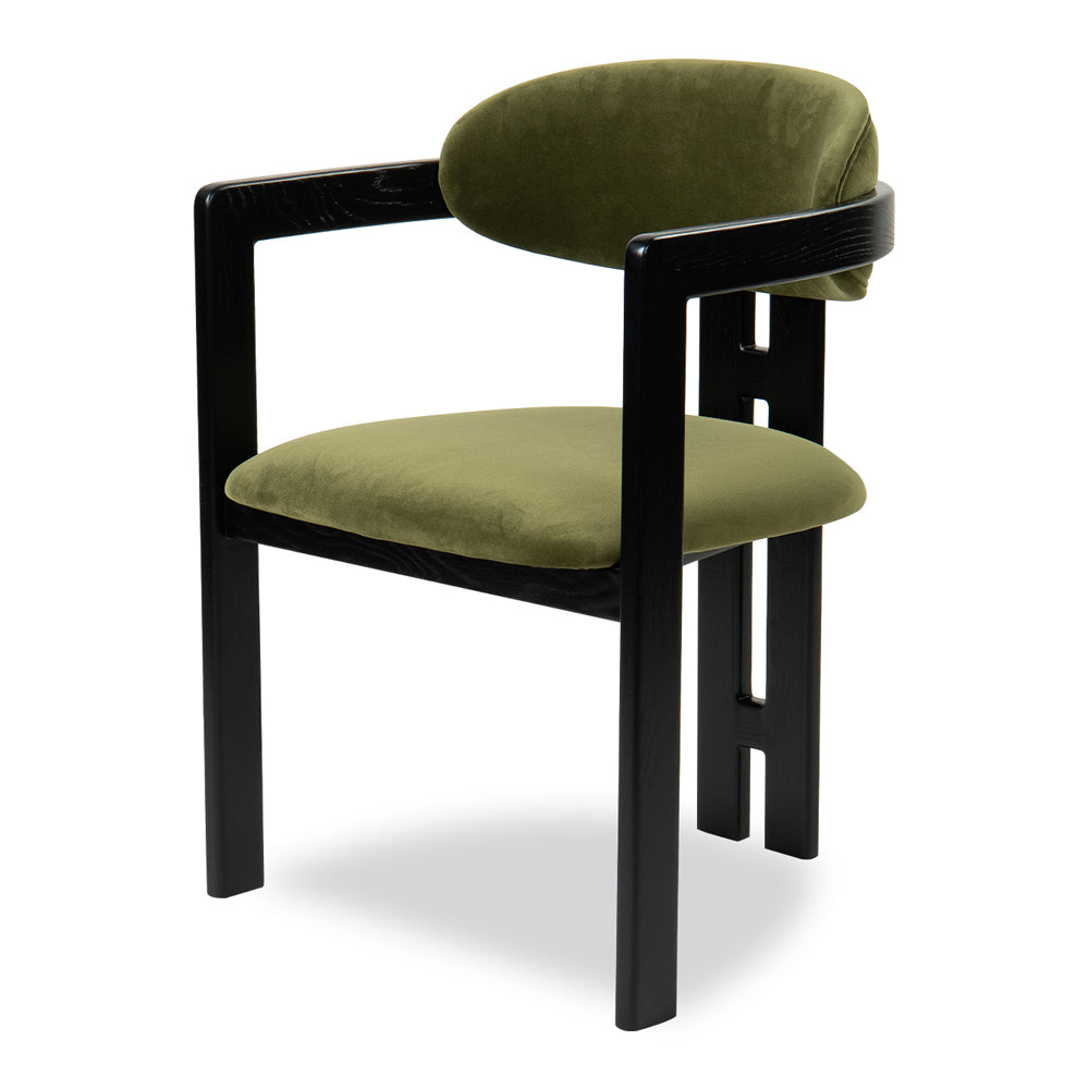 Liang & Eimil Neo Dining Chair Kaster Olive