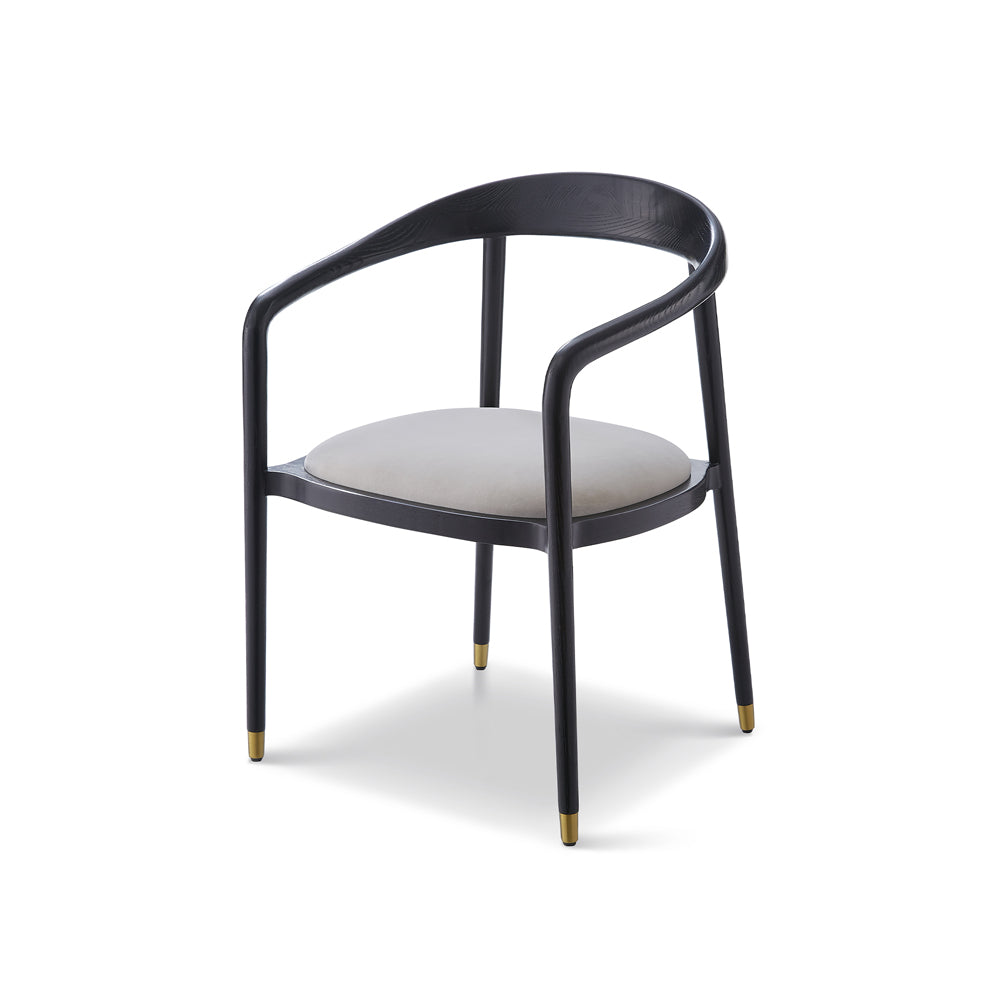 Liang & Eimil Fluid Dining Chair Gainsborough Ash Grey