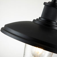 Kichler Allenbury 1 Light Medium Wall Lantern in Textured Black