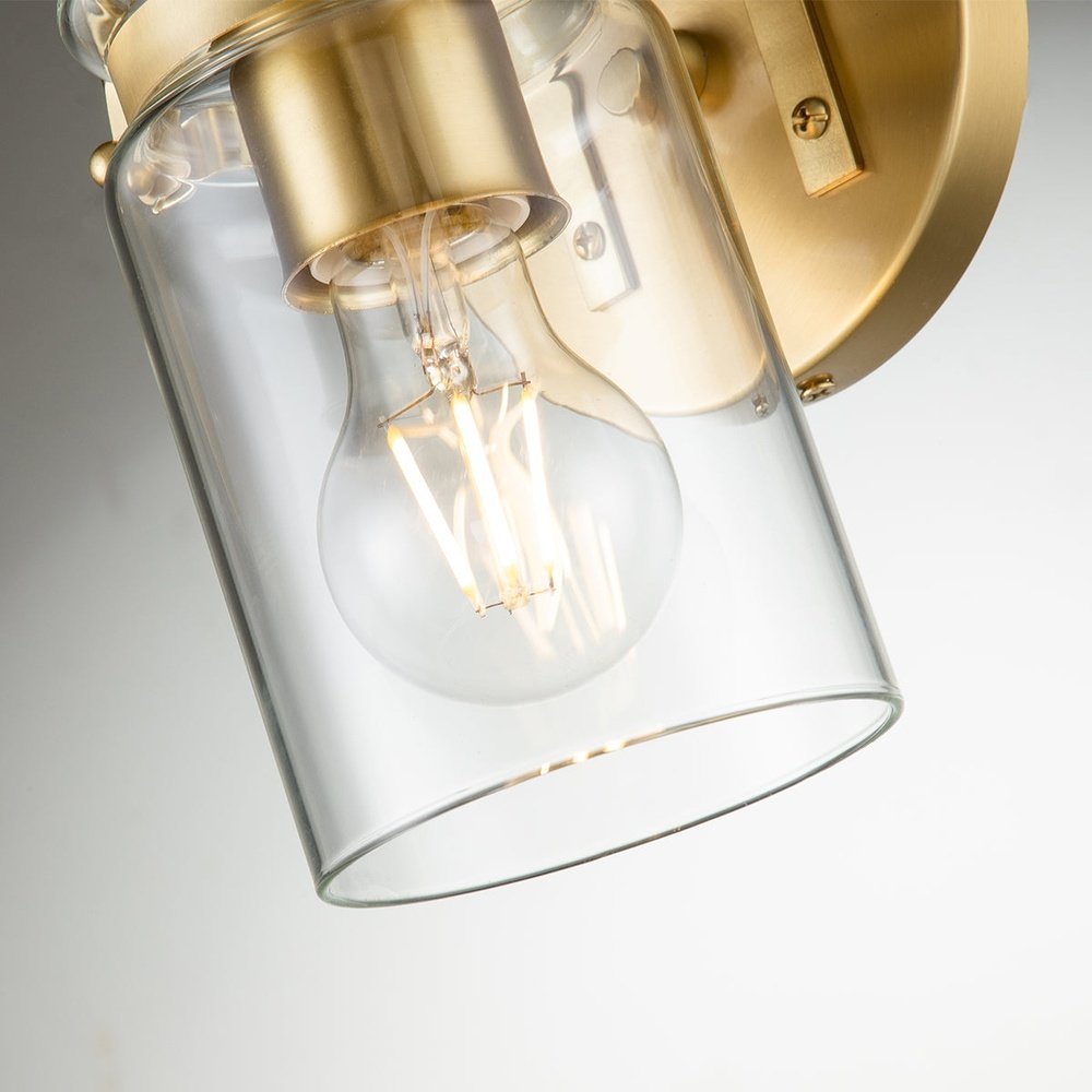 Kichler Brinley 1 Light Wall Light in Brass