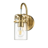 Kichler Brinley 1 Light Wall Light in Brass