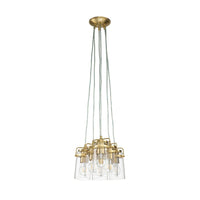 Kichler Brinley 6 Light Pendant Light in Brass