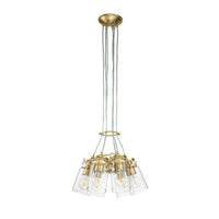 Kichler Brinley 6 Light Pendant Light in Brass