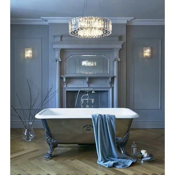 Crystal Skye 6 Light Pendant Light - Chrome Elstead 2