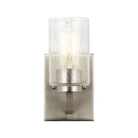 Kichler Deryn 1 Light Wall Light in Antique Grey