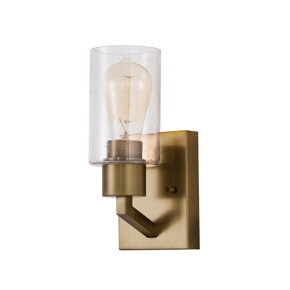 Kichler Deryn 1 Light Wall Light - Brass Elstead 1