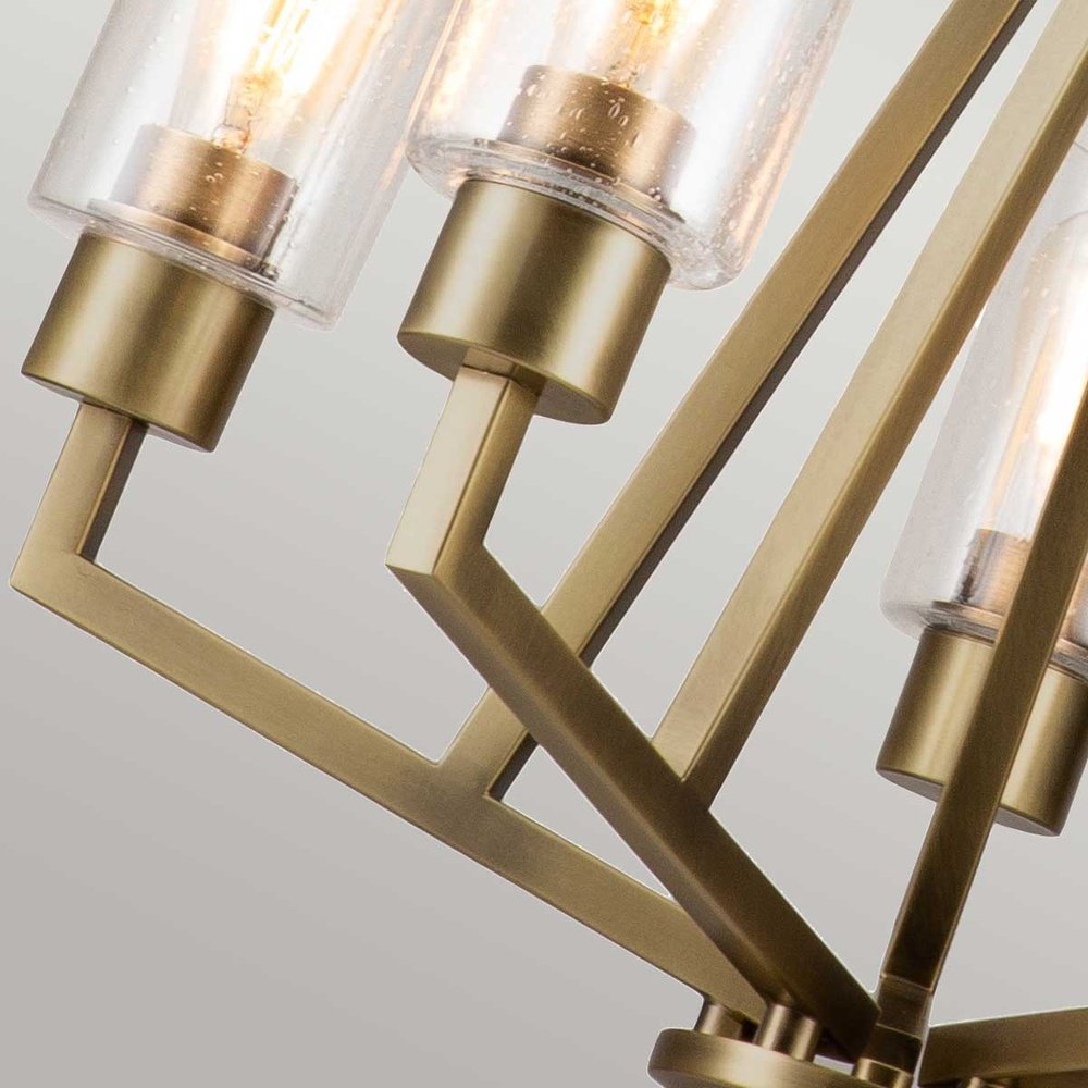 Kichler Deryn 5 Light Chandelier in Brass