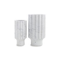 Liang & Eimil Marmo I Natural White Vase