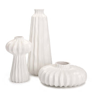 Liang & Eimil Gourd II Vase White