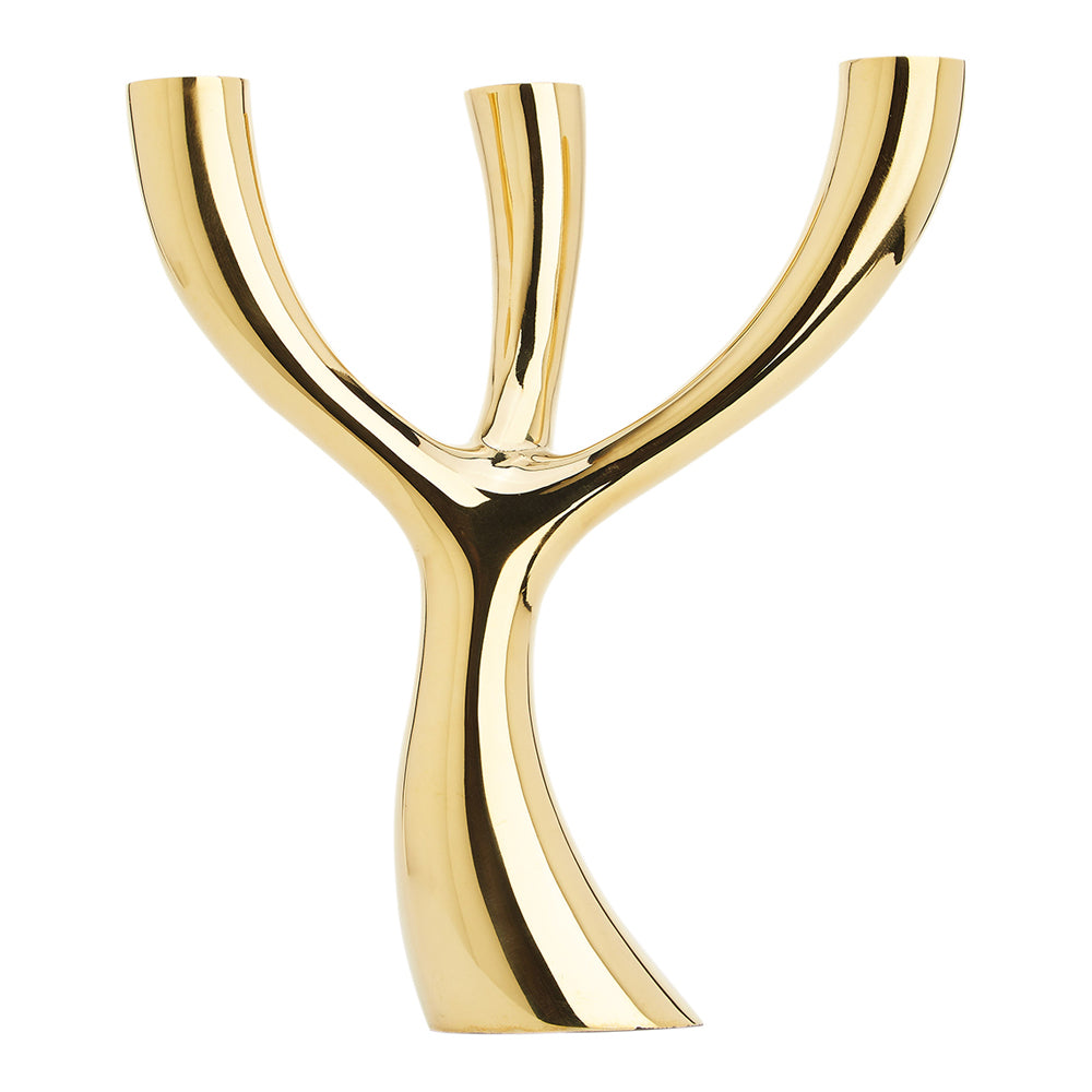  LiangAndEimil-Liang & Eimil Anthem Candle Holder Polished Brass-Gold 285 