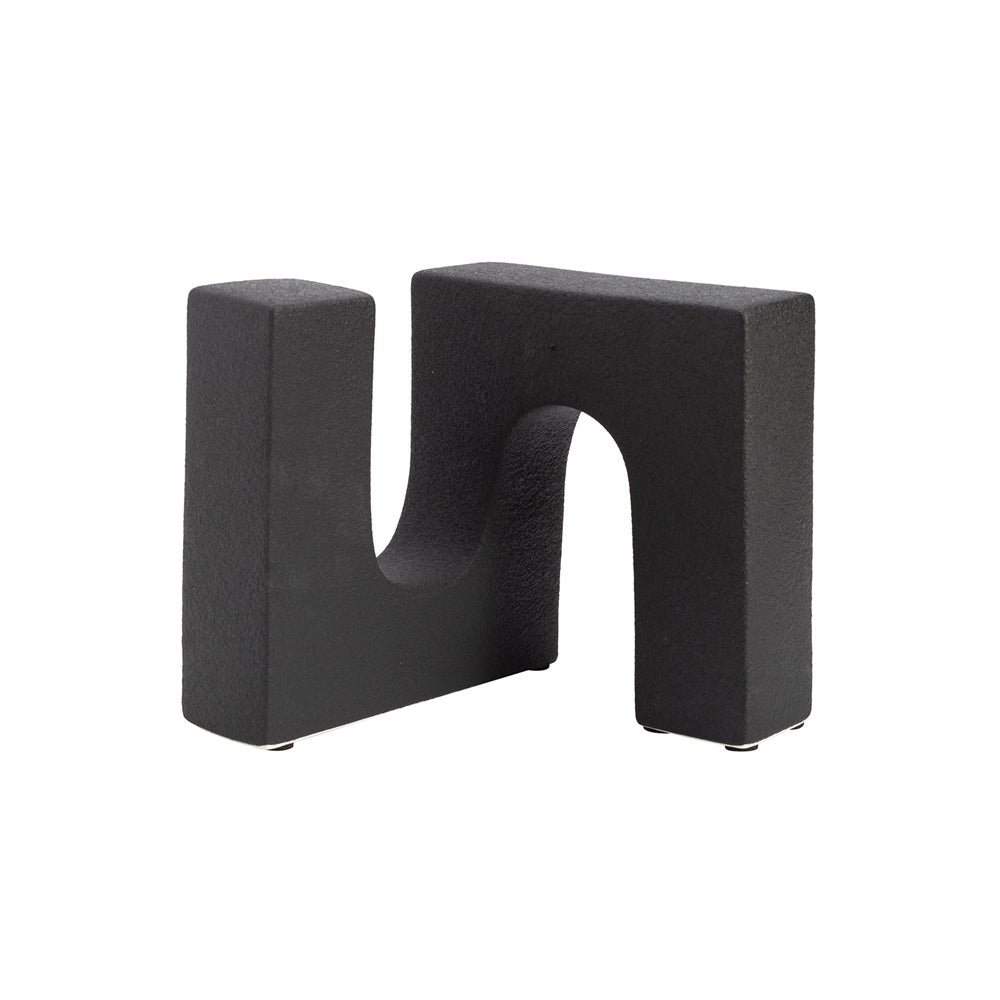 Liang & Eimil Maze Bookend Black