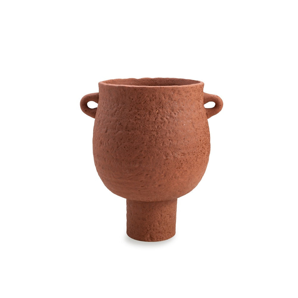 Liang & Eimil Ancien Vase Earthy Red