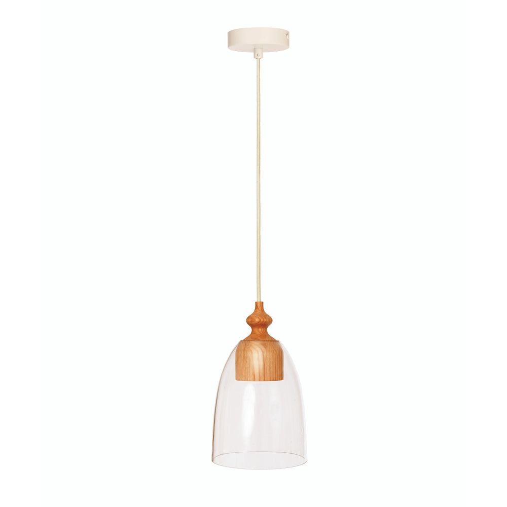 Garden Trading Bloomsbury Pendant Light in Ash