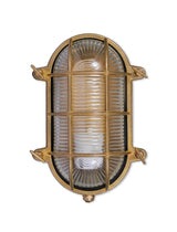 Garden Trading Devonport Bulkhead Wall Light Brass