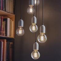 Garden Trading Carnaby 6 Light Concrete Pendant