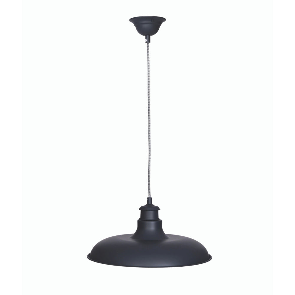 Garden Trading Toulon Pendant Light in Carbon