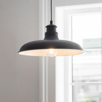 Garden Trading Toulon Pendant Light in Carbon