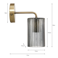 Garden Trading Clarendon Glass Wall Light